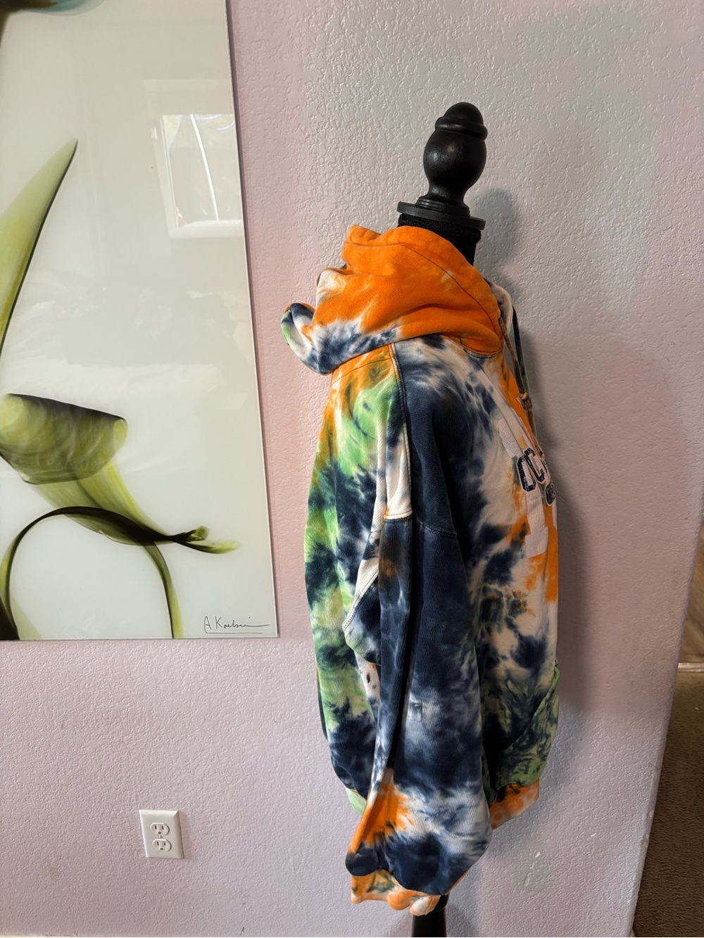 Ocean City tie dye sweatshirt size large - Picture 4 of 6
